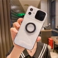 thumbnail image 1 of Funda De Teléfono De Empuje Suave Para iPhone 11 12 13 14 Pro Max 14 Plus 14 13 12 Anillo De Soporte De TPU Transparente Cubierta Degradada, 1 of 4