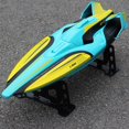 thumbnail image 3 of Barco Teledirigido Zulema 2.4G 30 km/h Verde Juguetes de barco RC, 3 of 8