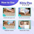 thumbnail image 2 of Kitty Poo Club Disposable Litter Box Twin Pack Made in The USA, 2 of 7