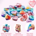 thumbnail image 3 of Joyfy 30 Packs Valentines Cards for Kids with Slime Hearts,Stress Relief Smile Squishy Toy Ball Fidget Toys for Valentine Kids School Class Exchange Party Favors, 3 of 8