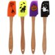 thumbnail image 1 of Espátula de silicona con mango de madera para Halloween, espátula para crema, utensilio para hornear, suministros de cocina, utensilio para panadería casera, 4 Uds., 1 of 8