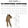 thumbnail image 4 of SUNBS Sweatsuits Women 2 Piece Outfits Two Piece Crewneck Sweatshirts Sets Lounge Fall Sweatpants Tracksuits, 4 of 6