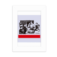 thumbnail image 1 of Chinese Red Educational Propaganda Fight Desktop Photo Frame Picture Display Decoration Art Painting, 1 of 3