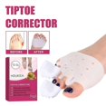 thumbnail image 1 of Toe Separator, Bunion Corrector, Toe Straightener, Metatarsal Pads, Bunion Corrector Cushion, for Straighten Overlapping Toes, Hammer Toe, Calluses, B, 1 of 5