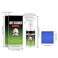 HHGBAD 120ml Hat Foam Cleaner Gentle Fabric Cleaning, Odor