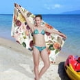 thumbnail image 7 of Dreamtimes Ethnic Boho Floral Pattern Beach Towel Quick Dry Absorbent Bath Towels Sandproof Lightweight Towel for Gym Yoga Sports Swimming 31x71in, 7 of 7