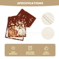 thumbnail image 7 of Sm:)e Watercolor Pumpkin Fall Table Runner 13x72 Inch, Thanksgiving Holiday Dining Room Party Decoration(Brown), 7 of 7