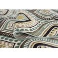 thumbnail image 6 of Capri Contemporary 4' x 5' Multi-Color Polypropylene Indoor Area Rug, 6 of 8