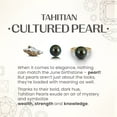 thumbnail image 5 of ANGARA Classic Solitaire Tahitian Cultured Pearl Ring in 14K Yellow Gold for Women | June Birthstone, Birthday, Anniversary, Jewelry Gift for Women | Pearl Ring, 5 of 7
