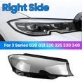 thumbnail image 2 of RH Right Side Car Headlight Lens Cover Head Light Lamp Shade Shell Glass Cover for - G20 G21 3 SERIES 2019 2020 2021, 2 of 5