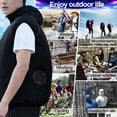 thumbnail image 2 of HUOFU UV-Protection Full Zip, Cooling Vest (Unisex), 2 of 2
