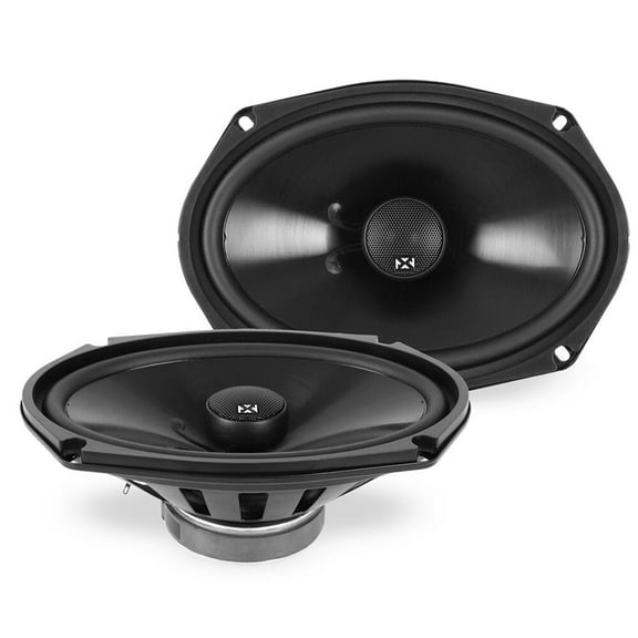 NVX Rear Deck 6" x 9" Coaxial Car Speaker Upgrade Package for 2009-2016 Toyota Corolla 900W Peak