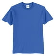 thumbnail image 5 of Yellow Rooster Men's Core Blend Cotton/Polyester Tee Shirt Royal 3XL, 5 of 6