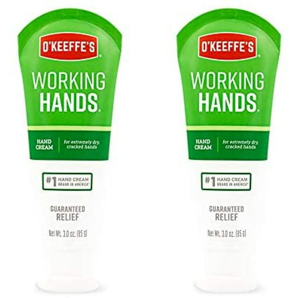 OKeeffes Working Hands Hand Cream, 3 Ounce Tube, (Pack of 2)
