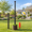 9.5 FT, variant on 12 FT Adjustable Tetherball Set with Rubber Balls, Pump and Installation Hardware