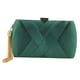 thumbnail image 2 of Elegante bolso de noche de seda con borlas para mujer, bolso Verde Colcomx Elegante bolso de mano con borla, 2 of 6