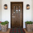 thumbnail image 7 of Salouo Tartan Plaid Pattern Outdoor Indoor Sturdy Doormats 16’’×24’’, Anti Fatigue Soft Flannel Thick Door Mat,Non-Slip Rectangle Rug Cushion, 7 of 7