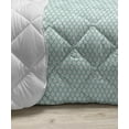thumbnail image 3 of Aqua Down Alternative Comforter, Curvy Lines Bubbles in High Seas Surfing Season Water Sports Oceanic Summertime, Microfiber Quilt for All Season, 5 Sizes, Sky Blue White, by Ambesonne, 3 of 3