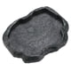 thumbnail image 4 of Cuenco alimentador de plato de agua y comida de roca de reptil duradero de resina para lagarto tortuga (verde M), 4 of 5