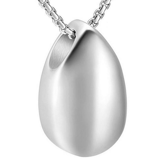 Pendant Ashes Necklace Charm Jewelry Cremation Diffuser Necklaces Keepsake Perfume Heart Love Water Drop Souvenir Urn