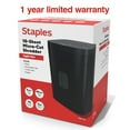 thumbnail image 6 of Staples 10-Sheet Micro-Cut Multi-Media Shredder (ST62150), 6 of 7