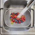 thumbnail image 3 of Panier Passoire en Maille Fine en Acier Inoxydable avec Poignée pour Évier de Cuisine Évier de Cuisine, 3 of 5