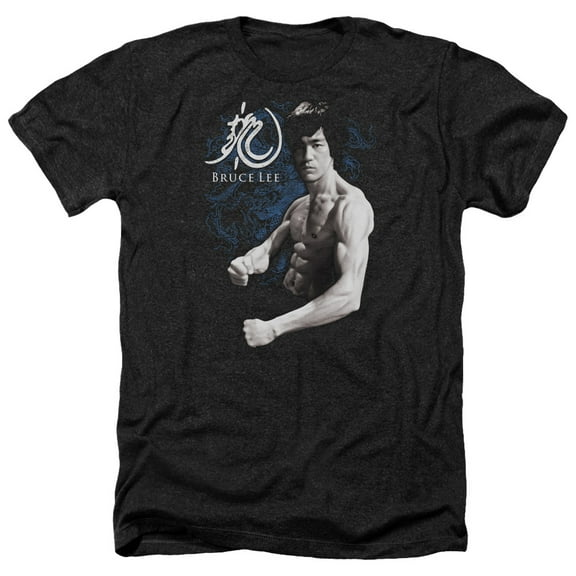 Bruce Lee - Dragon Stance - Heather Short Sleeve Shirt - XXX-Large