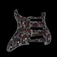 thumbnail image 2 of Zootealy Guitar Pickguard for Left Handed Stratocaster Modern Style Guitar - 3 Ply Plastic, SSS Pickup Routine - Decorative Wooden Guard Panel - GSSS42, 2 of 7