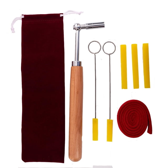Kit de afinación de piano XUYIYUE Professional con martillo y silenciador, 8 piezas