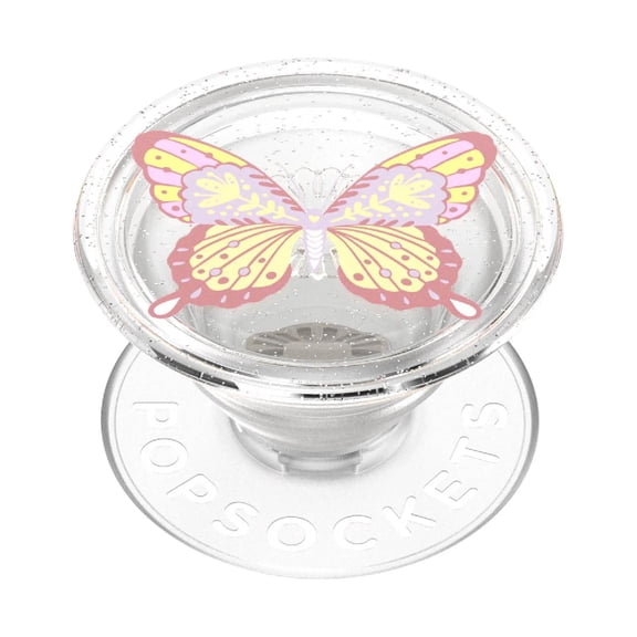 PopSockets Adhesive Phone Grip, Holder, Phone Stand, Butterfly - Sunset Mariposa