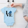 thumbnail image 5 of Love Badge Superhero Cop Police Romper Boys or Girls Infant Baby Brisco Brands 12M, 5 of 6