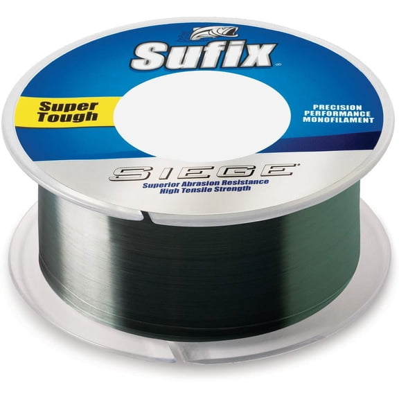SUFIX Siege Smoke Green, 8#, 1000yards Monofilament