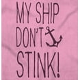 thumbnail image 3 of Ship Dont Stink Sink Bathroom Humor Romper Boys or Girls Infant Baby Brisco Brands 6M, 3 of 7