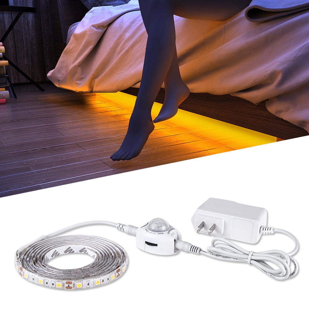 5FT Motion Activated LED Strip Lights, Plugin LED Night Lights