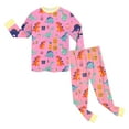 thumbnail image 5 of KPOPLK Baby Boy Outfit Boys 1t 2t 3t 4t 5t 6t Long Sleeve Sweatshirt Shirt + Pants Toddler Clothes Size 3-4 Years,Hot Pink, 5 of 6