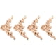 thumbnail image 4 of Tallas clásicas de madera en forma de rosa, decoraciones para muebles sin pintar, apliques ecológicos de madera de caucho duradero con patrones 3D para proyectos creativos de bricolaje, 4 of 5