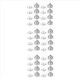 thumbnail image 1 of Juego de 24 Pies de Soporte de Altavoz Almohadilla de Pie AleacióN de Aluminio Puntas de Metal Cono Piso Pie Clavo Plata, 1 of 5