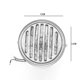thumbnail image 4 of Faro de motocicleta, faro estilo Retro de Metal negro, luz delantera de 12V, apto para CG125 GN125, 4 of 5