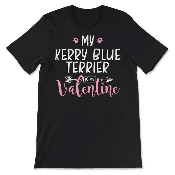 My Kerry Blue Terrier is My Valentine Shirt