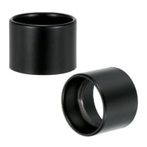 Uxcell Light Socket Shade Ring, 40 mm Metal Hanging Lamp Holder Parts, Black 2Pcs