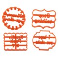 thumbnail image 2 of Cortador De Galletas Para Pene, Moldes Para Galletas, Cortadores De Galletas Para Hornear, 4 Piezas Para Galletas De Bricolaje., 2 of 7