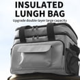 thumbnail image 1 of Openpig Large Lunch Bag Insulated Lunch Box, Portable Soft Cooler Bag, Adult Lunchbox For Work, Picnic, Outdoor, 1 of 7