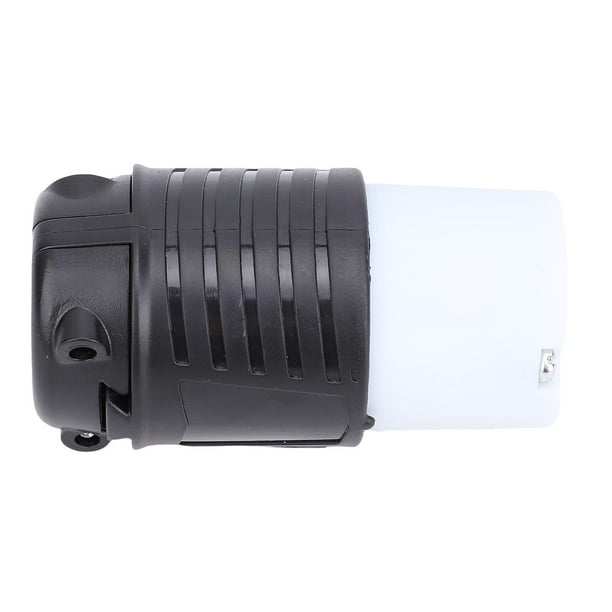 Adaptador De Enchufe De Bloqueo Giratorio Del Generador, Enchufe De Bloqueo Resistente Al Calor 15A NEMA L5-15P Para Toma De Corriente Del Generador