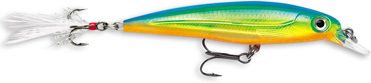 Rapala Jigging Rap 02 Fishing Lure - 1.25" Minnow Profile, Parrot Color For Ice Fishing & Vertical Jigging