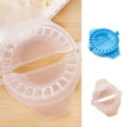 thumbnail image 3 of Yuarrent 3 uds/5 uds máquina para hacer Dumplings de plástico DIY molde para dumplings fácil cocina prensa manual pastelería molde para Cocina y Comedor azul, 3 of 6