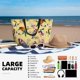thumbnail image 5 of Disketp Beautiful Bright Birds And Flowers Bolsa de Playa de Gran Capacidad, Bolso Impermeable y a Prueba de Arena para Mujer, Ideal para Playa, Piscina y Natación, 5 of 7