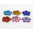 thumbnail image 6 of U8MO 200 Flatback Acrylic 3D Flower Rhinestone Gem Cabochons 13mm Various Color Craft-Light Green, 6 of 9