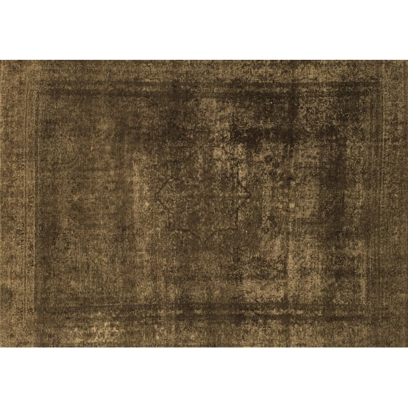 Ahgly Company Indoor Rectangle Persian Brown Bohemian Area Rugs, 2' x 4'
