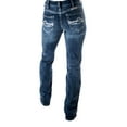 thumbnail image 4 of Cowgirl Tuff Western Jeans Womens Lightning 29 X-Long Med Wash JLGTNG, 4 of 4