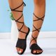 thumbnail image 5 of Bmisegm Cool Slippers Female Soft Soled Non Slip Wear Resisting Flat Beach Flops Lady Sandals Women Slippers Sandals Women Summer Black 7.5, 5 of 9